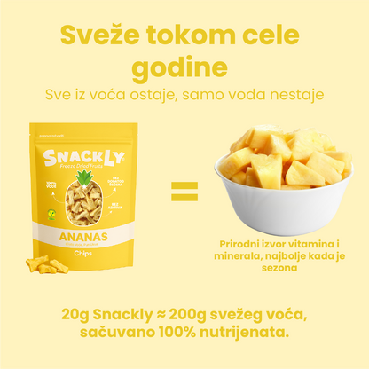 Liofilizovani ananas