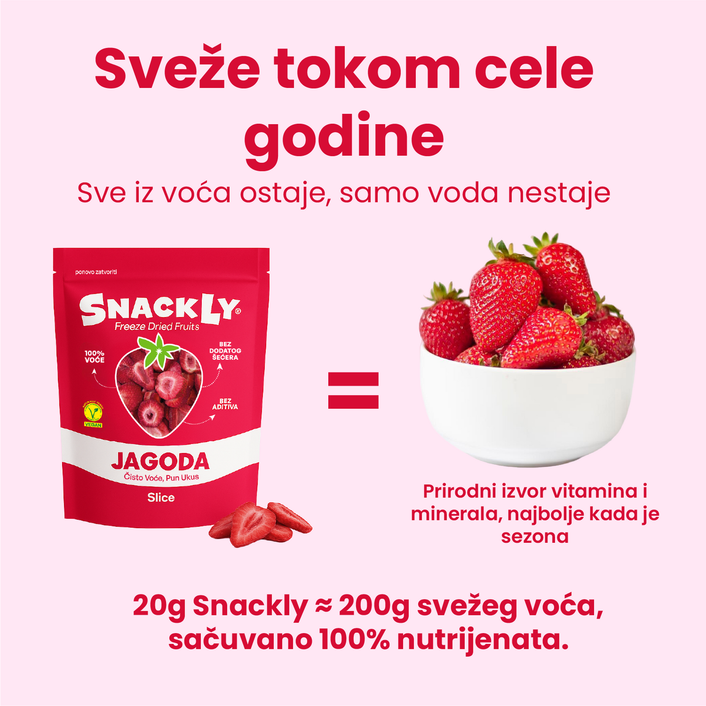 Liofilizovana jagoda