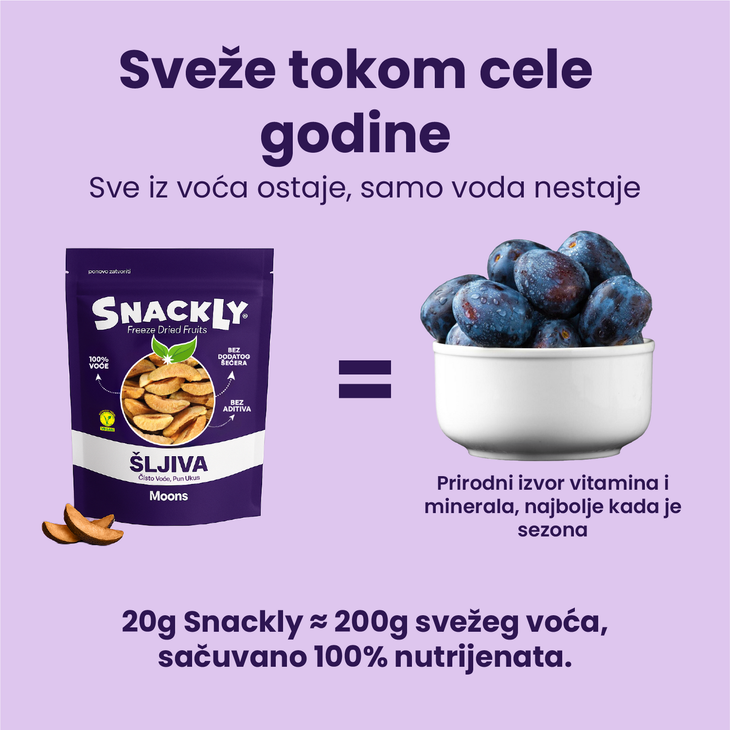 Liofilizovana šljiva
